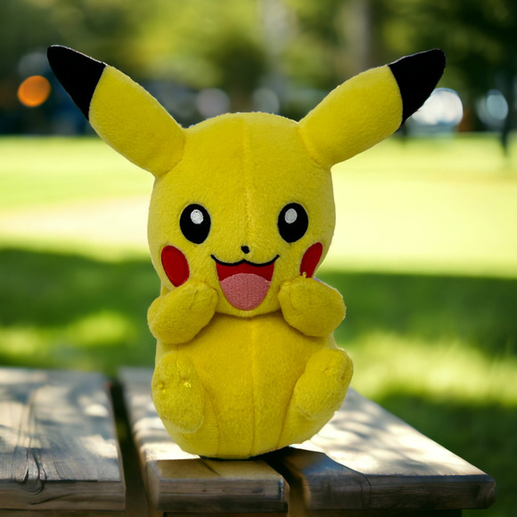 Tomy Other - TOMY Toys 2017 Pokemon Pikachu plush Officially Licensed 8" Carry Along